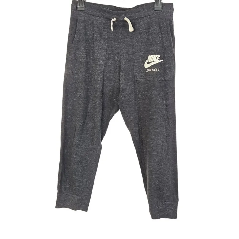 Nike Athleisure Sporty Casual DarkGray Sweatsuit Loungewear Organic Cotton Small